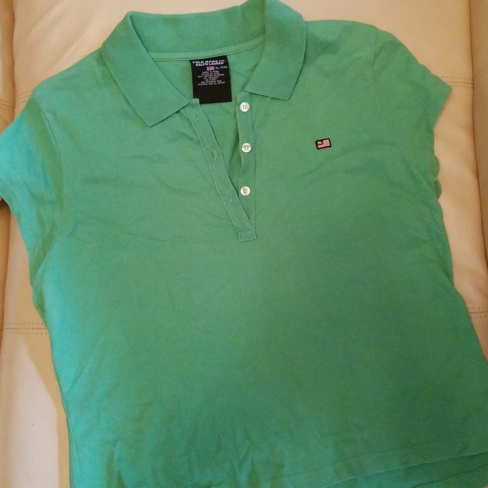 Like new green Ralph Lauren polo
